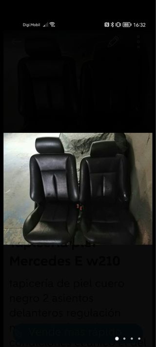 Asientos Piel Mercedes Clase E W210