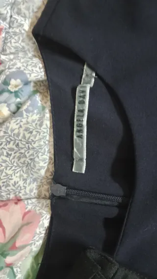 Set 3 tubini smanicati neri e blu