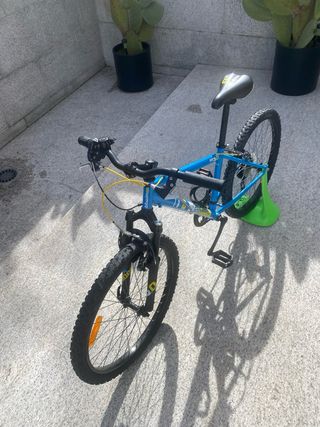 Bicicleta MTB 24 Azul