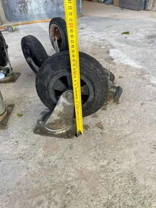 Lote 6 Ruedas Industriales