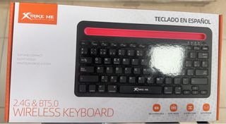 Teclado Inalámbrico XTRIKE ME 2.4G & BT5.0