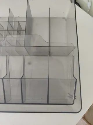 Organizador Maquillaje Ikea Gris