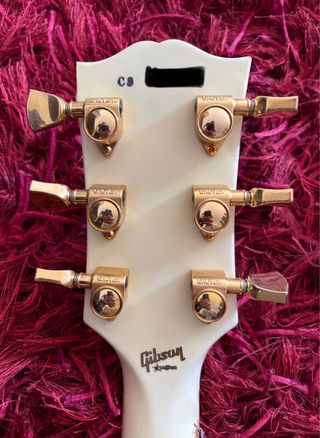 Gibson Les Paul Custom Blanca 2010