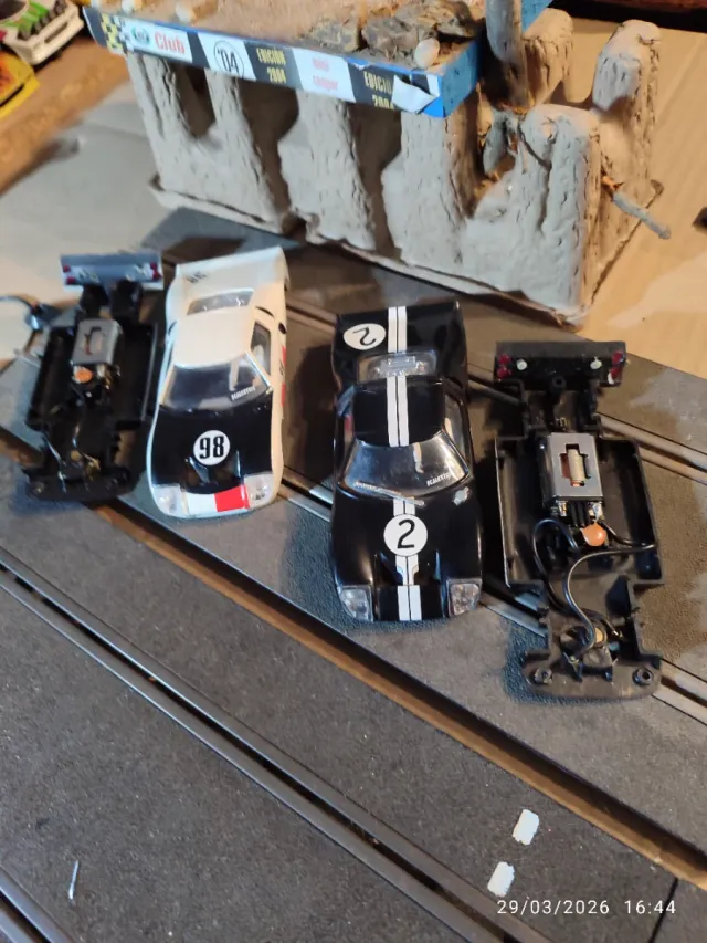 Lote 4 Coches Scalextric