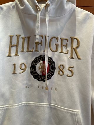 Sudadera Tommy Hilfiger Blanca Hombre