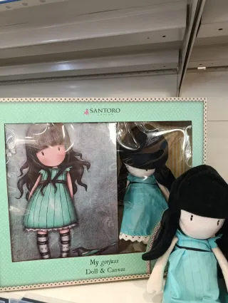 Santoro Gorjuss Muñeca y complementos, regalo comu