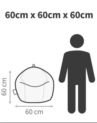 Puff Happers Azul Cielo