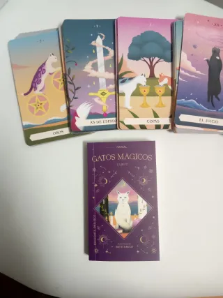 Tarot Gatos Mágicos - Manual y Baraja 78 Cartas