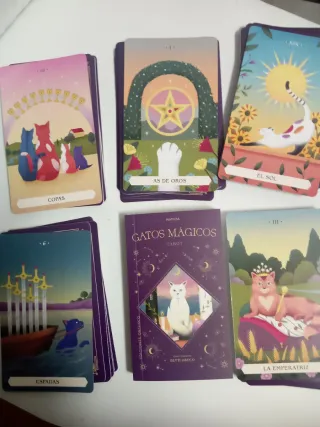 Tarot Gatos Mágicos - Manual y Baraja 78 Cartas