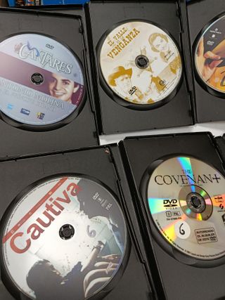 Películas DVD SÓLO DISCO.videoclub (11) desde 0,5€