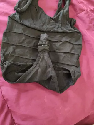 Top y Faja Negro/ se venden juntos