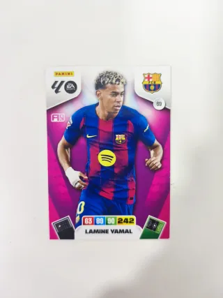 Carta Panini Adrenalyn XL Lamine Yamal 2025/26