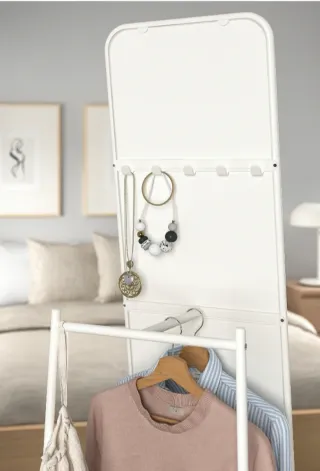 Espejo Knapper blanco de Ikea