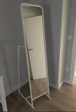 Espejo Knapper blanco de Ikea