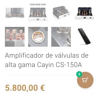 Amplificador Cayin CS-150 A