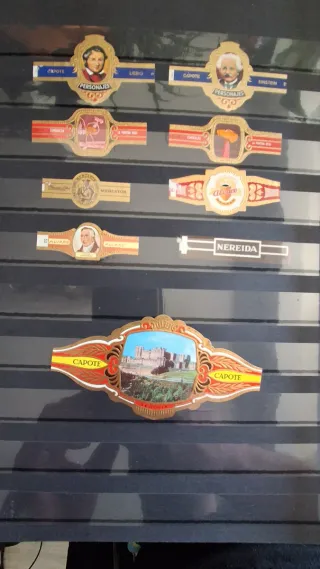 Coleccion Billetes Vitolas y Sellos antiguos. URGE