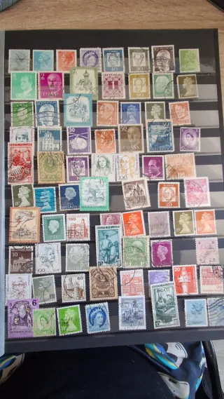 Coleccion Billetes Vitolas y Sellos antiguos. URGE