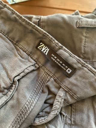 Pantalones Zara GRIS hombre