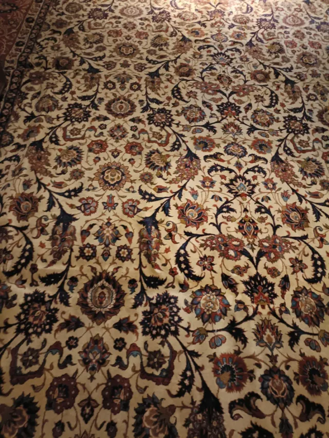 Alfombra Persa. Anudada a Mano