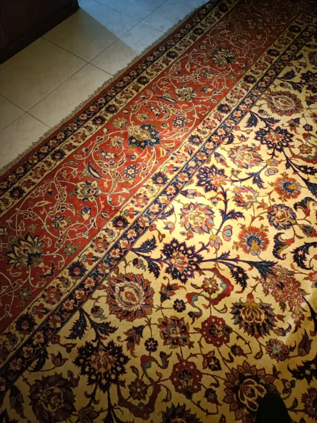 Alfombra Persa. Anudada a Mano