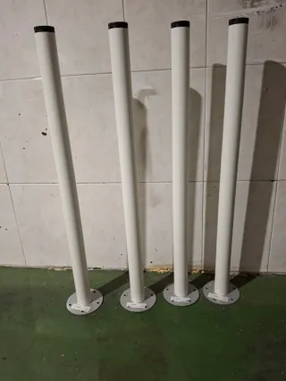 Patas de aluminio regulables IKEA (4 unidades)