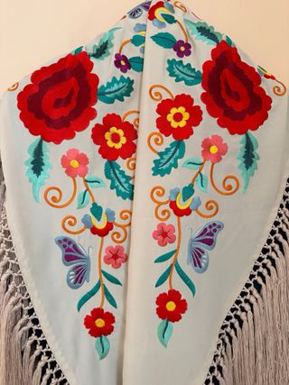 Vestido Canastero Lycra con Mantoncillo