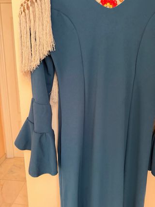 Vestido Canastero Lycra con Mantoncillo