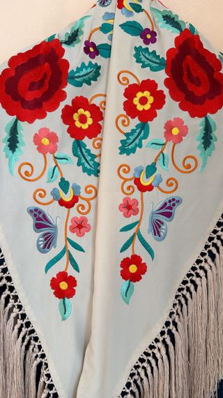 Vestido Canastero Lycra con Mantoncillo