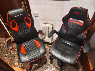 2 Sillas Gaming: RACING y DRIFT. 25€ las dos