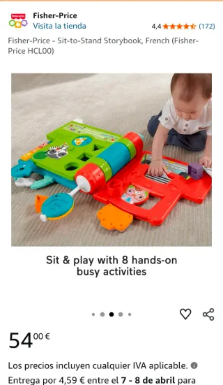 Libro Actividades Gigante Fisher Price