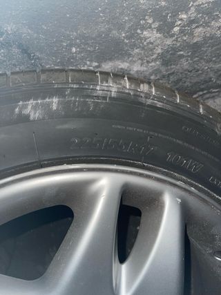 Llantas Mercedes CL/S W125 con Neumáticos