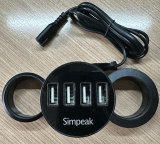 Cargador Escritorio Simpeak 4 Puertos USB