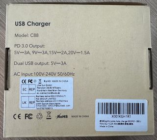 Cargador Escritorio Simpeak 4 Puertos USB