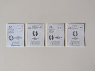 Figurine Panini Euro 2016 Francia