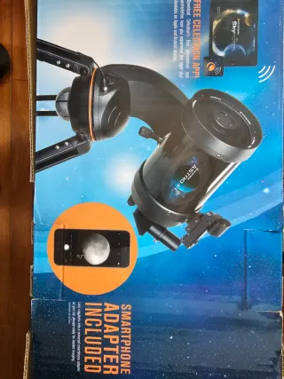 Telescopio Celestron Astro Fi con conexión