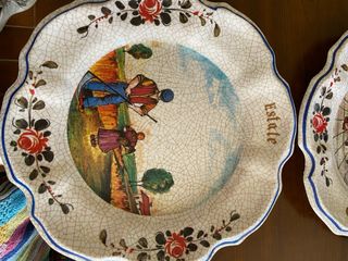 Set 4 piatti decorativi stagioni