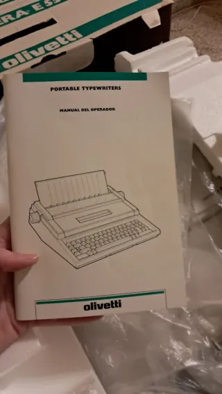 Olivetti Lettera E 555 Máquina de Escribir