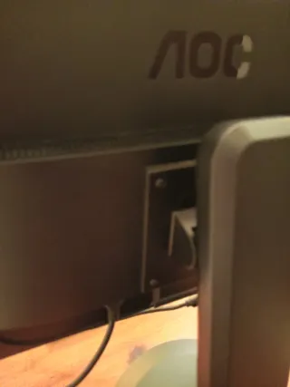 Pantalla AOC 24 Negra