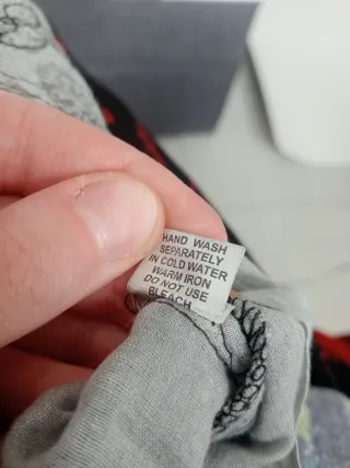 Gonna grigio verde Wicked Dragon 100% cotone