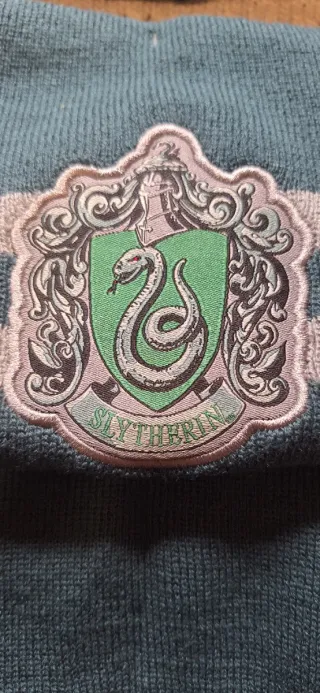 Gorro y bufanda Slytherin Harry Potter