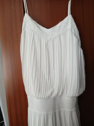 Vestido blanco VILA CLOTHES T.38