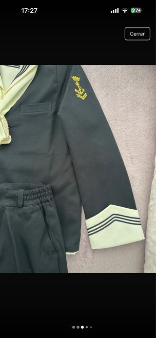 Traje comunión marinero niño T.10 y 11