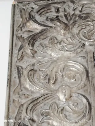 Espejo Grande Decorativo Plateado