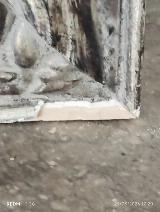 Espejo Grande Decorativo Plateado