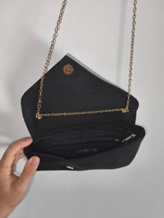 Bolso de fiesta negro Marypaz
