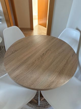 Mesa Redonda Diametro 80 ideal 4 comensales!