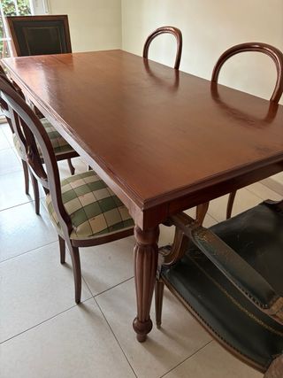 Mesa comedor madera