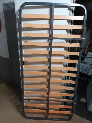 Somier de láminas + colchón