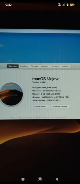 iMac Late 2013 Plata