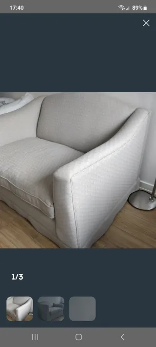 Divano a 2 posti Pepe Peñalver beige